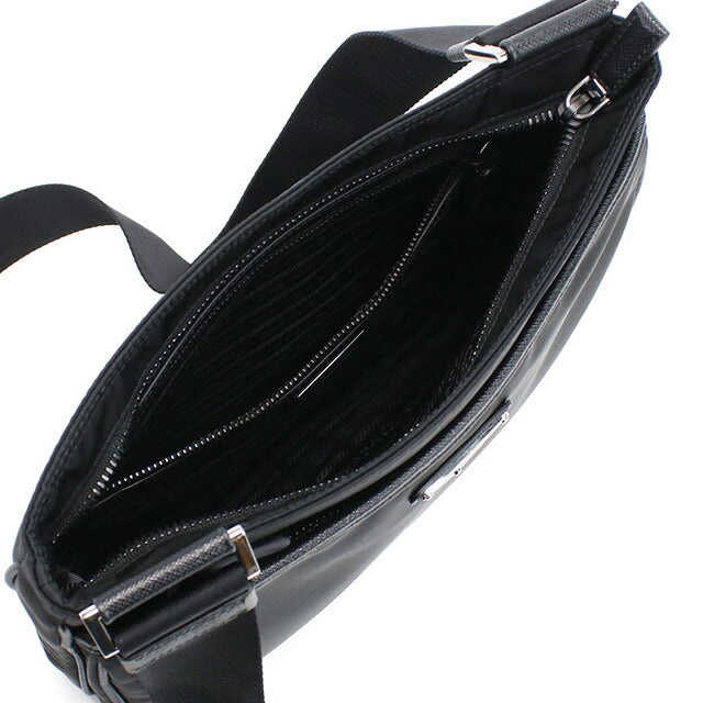 プラダ 斜め掛け ショルダーバッグ メンズ ブランド PRADA ルーマニア 2VH118 NERO ブラック バッグ PRA2VH118011