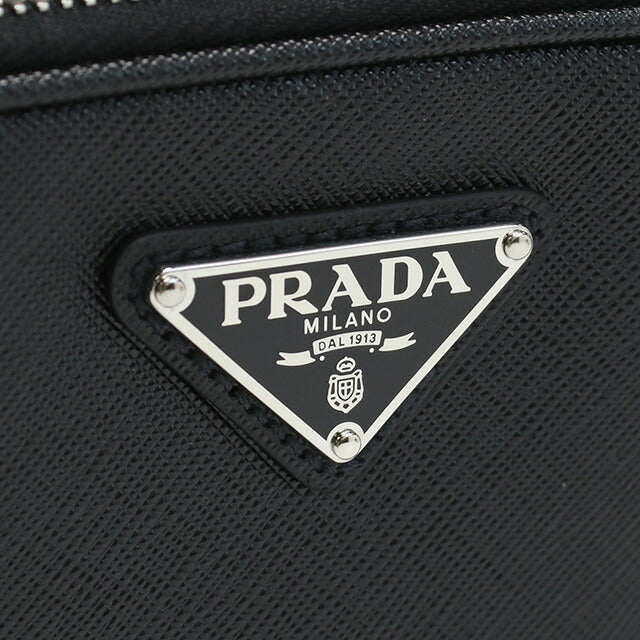 プラダ 斜め掛け ショルダーバッグ メンズ ブランド PRADA SAFFIANO TRAVEL レザー イタリア 2VH170 NERO ブラック バッグ PRA2VH170011