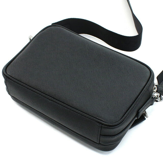プラダ 斜め掛け ショルダーバッグ メンズ ブランド PRADA SAFFIANO TRAVEL レザー イタリア 2VH170 NERO ブラック バッグ PRA2VH170011