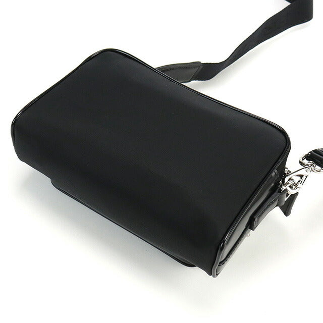 プラダ 斜め掛けショルダーバッグ メンズ ブランド TESSUTO SPAZZOLATOレザー イタリア 2VH172 NERO ブラック バッグ PRA2VH172011
