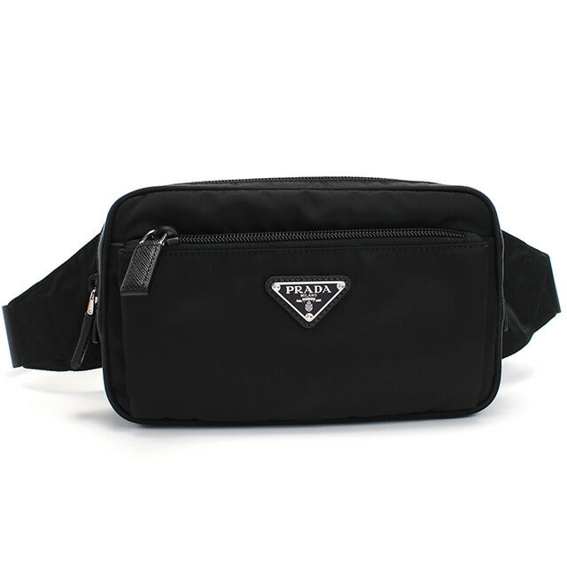 プラダ ウエストバッグ メンズ ブランド TESSUTO ナイロン ルーマニア 2VL977 NERO ブラック バッグ PRA2VL977031