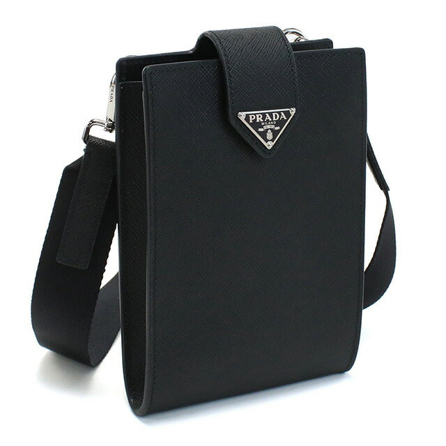 プラダ ショルダーバッグ メンズ ブランド SAFFIANO レザー イタリア 2ZH179 NERO ブラック バッグ PRA2ZH179011