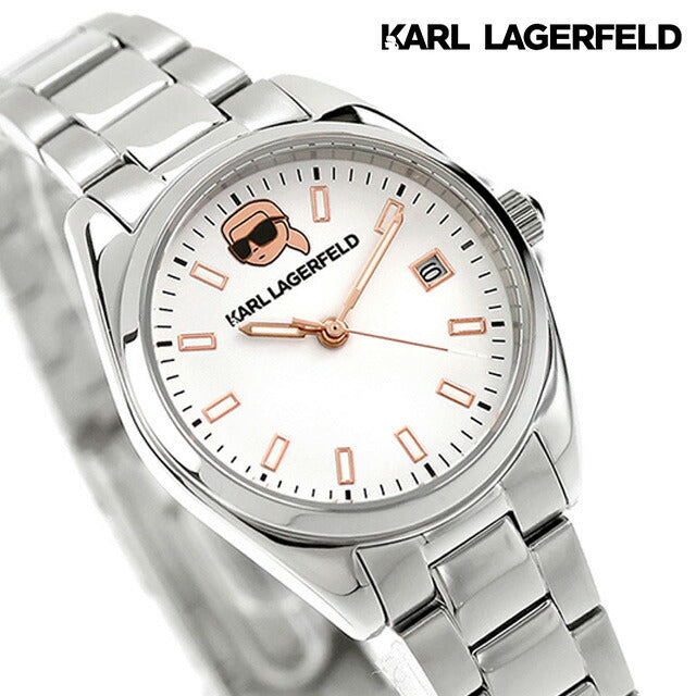 R0553107506 | Karl Lagerfeld Round Essential Quartz Battery Operated