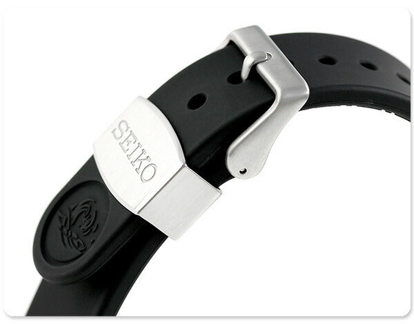 Seiko prospex替换皮带硅胶22mm R7C01AR Seiko Seiko黑色R7C01AR