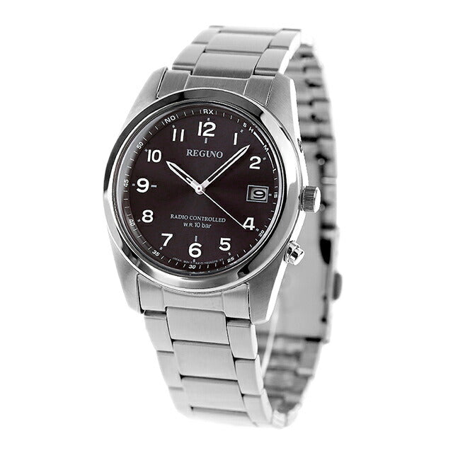 Citizen Regno Eco Drive Solar Radio Watch Black Arabia RS25-0481H Watch Brand Men&