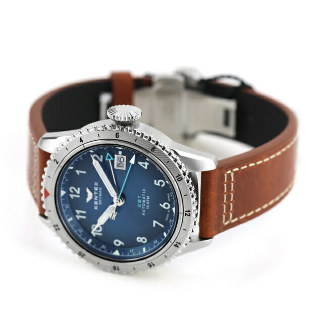 S809M-02 | ケンテックス スカイマンGMT 自動巻き