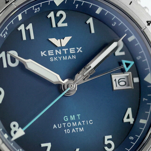 S809M-02 | ケンテックス スカイマンGMT 自動巻き