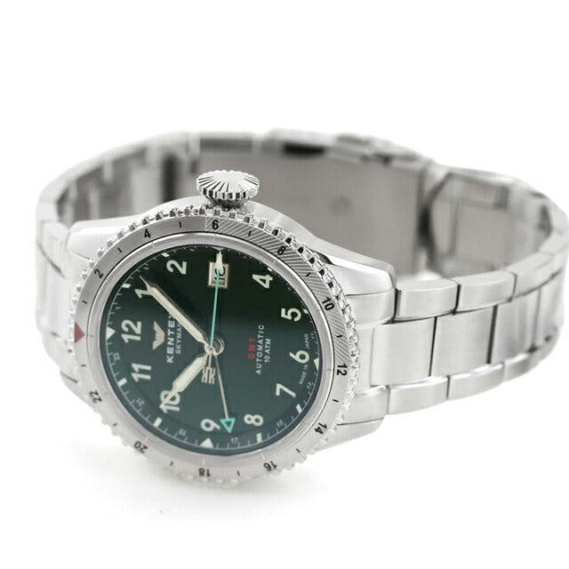 S809M-03 | ケンテックス スカイマンGMT 自動巻き