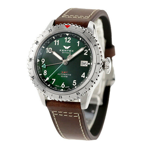 S809M-04 | ケンテックス スカイマンGMT 自動巻き