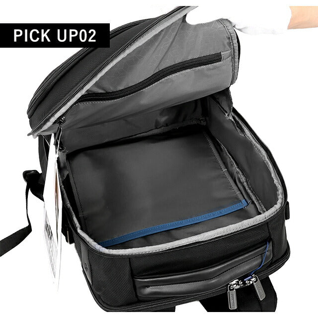 サムソナイト リュック メンズ ブランド Samsonite EVOSIGHT ビジネスカバン ビジネスバッグ バックパック リュックサック スクールバッグ SA-153522-BK