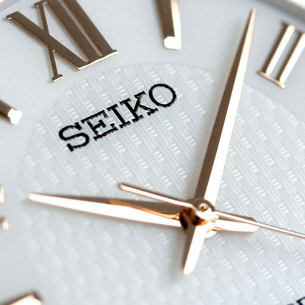 Seiko Dolce太阳能广播男士手表品牌SADZ200 SEIKO SECIKO SIRVER PINK GOLD SADZ200