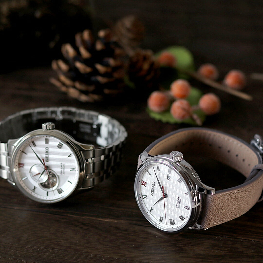 Seiko Mechanical Presage Japanese Garden Japanese Garden Semi-Skeleton Japanese Garden Automatic Mechanical Watch Brand SARY203 SEIKO Men&