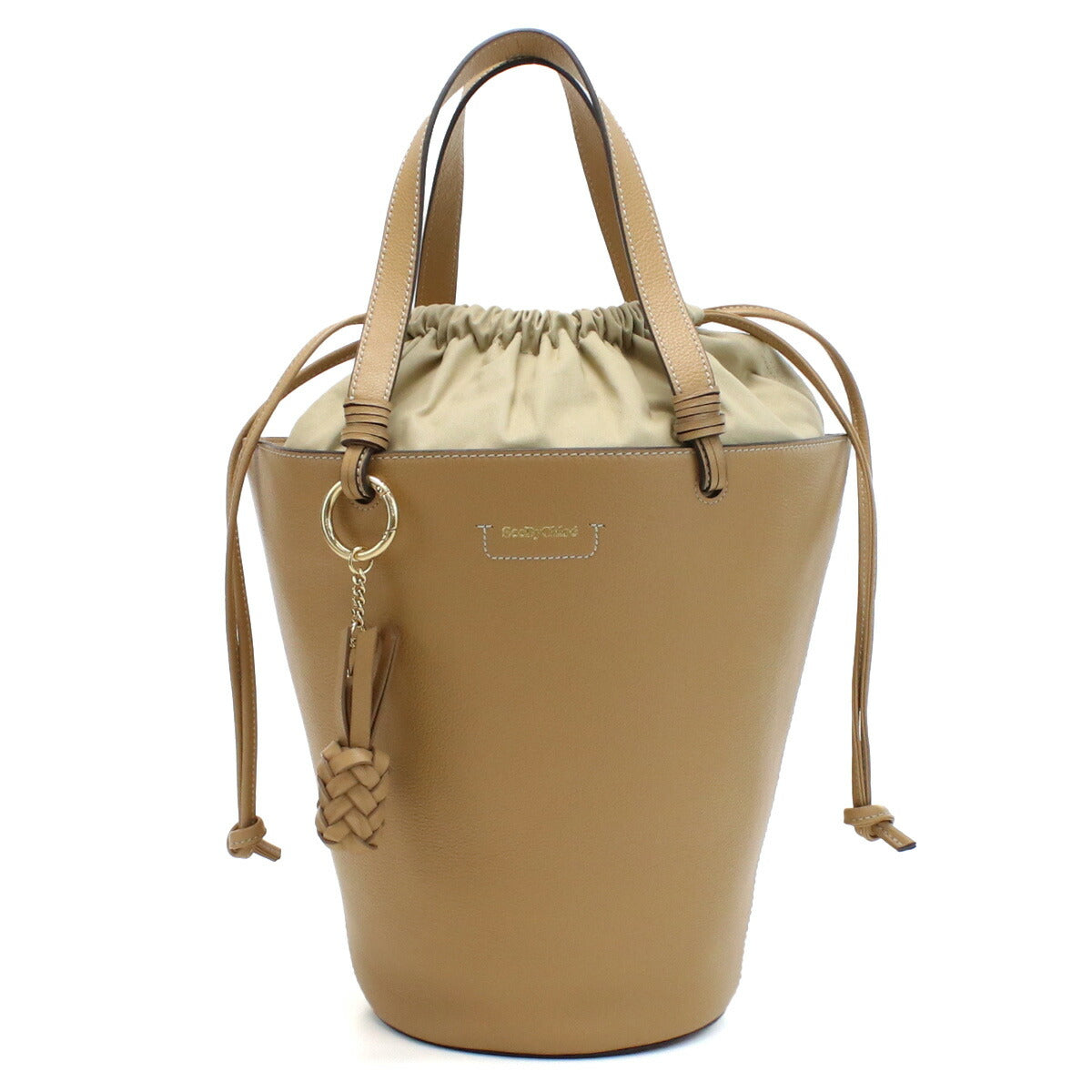 シーバイクロエ トートバッグ レディース レザー インド CHS21SSB06912 BISCOTTI BEIGE ベージュ系 バッグ SBC21SSB06912021