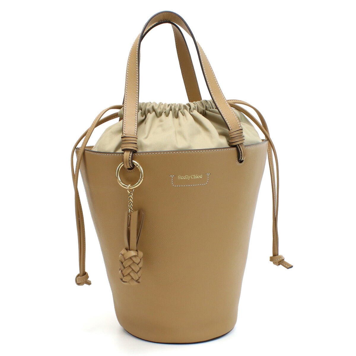 シーバイクロエ トートバッグ レディース レザー インド CHS21SSB06912 BISCOTTI BEIGE ベージュ系 バッグ SBC21SSB06912021