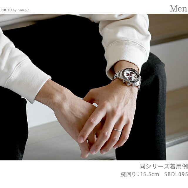 Seiko Prospex速度计时器太阳能计时码表太阳能观看品牌男士计时码表Seiko SBDL099模拟SBDL099