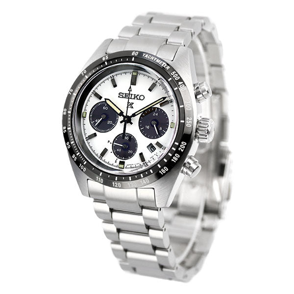 Seiko Prospex Speed Timer Solar Chronograph Panda Dial Men&