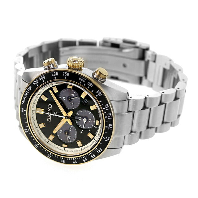 Seiko Prospex速度计时器太阳能观看品牌男士计时码表Seiko Prospex SBDL113模拟SBDL113