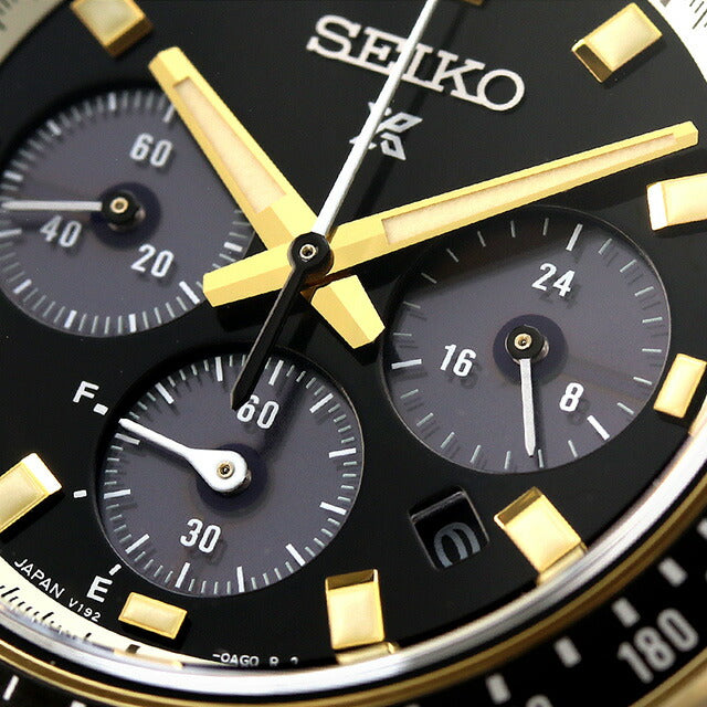Seiko Prospex速度计时器太阳能观看品牌男士计时码表Seiko Prospex SBDL113模拟SBDL113
