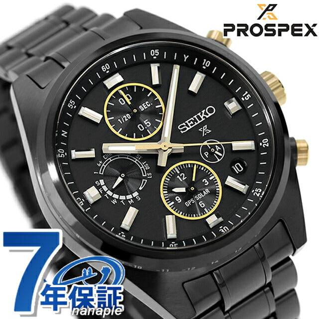 Seiko Prospex速度计时器Seiko Brand 100周年有限公司GPS卫星无线电太阳能观看品牌男士核心商店仅分销有限公司SBED013 SBED013