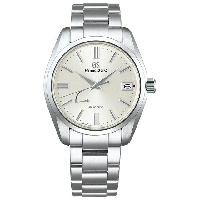 Grand Seiko Spring Drive 9R Automatic Mechanical Thick Silver Radiation Dial Men&