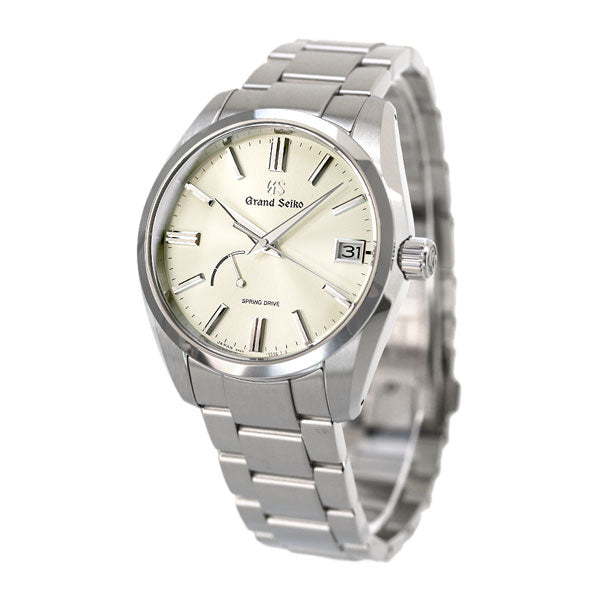 Grand Seiko Spring Drive 9R Automatic Mechanical Thick Silver Radiation Dial Men&