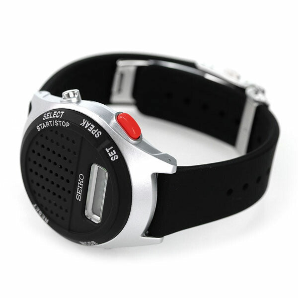 Seiko Audio Digital Watch Audio Watch Stopwatch Alarm Men&
