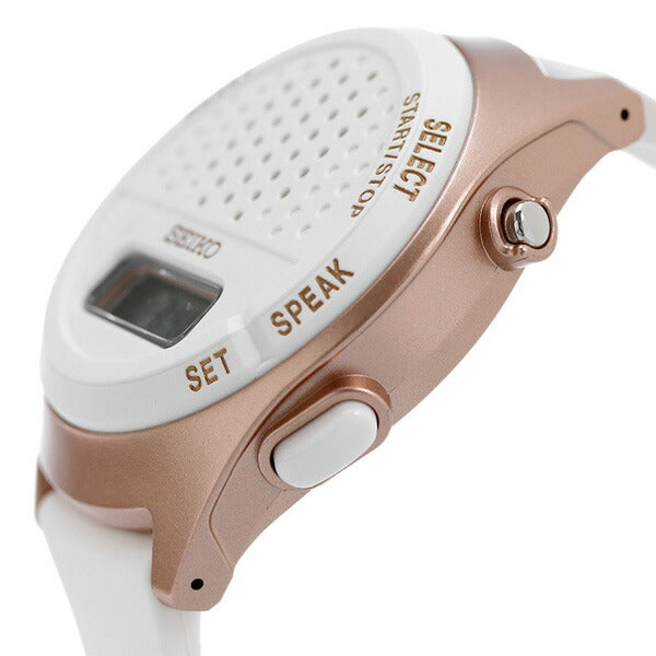 Seiko Audio Digital Watch Audio Watch Stopwatch Alarm Men&