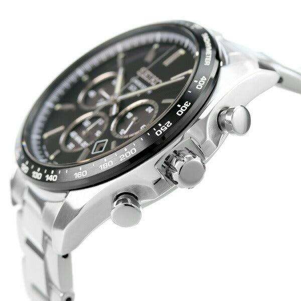 精工选择男士太阳能计时仪有限模型太阳能手表品牌SBPY167 SEIKO BLACK SBPY167