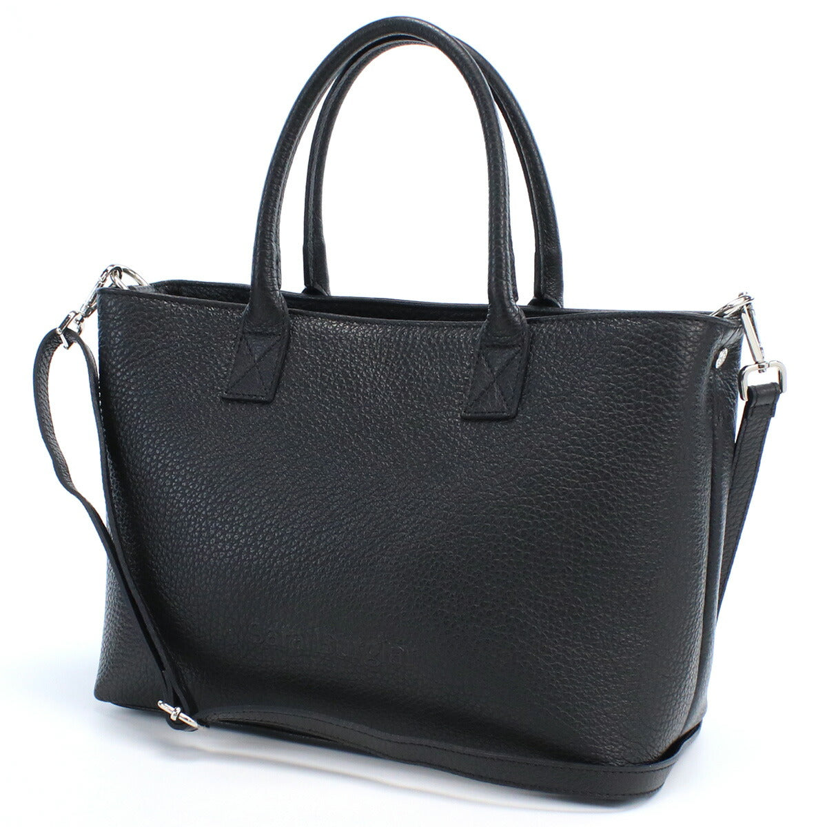サラバーグラー トートバッグ レディース REGINA BUFALO レザー イタリア 75 NERO ブラック バッグ SBR075011