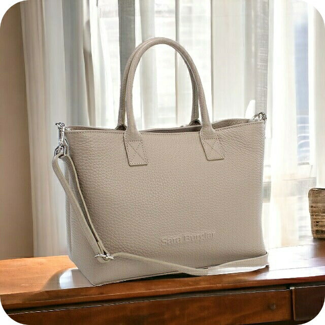 サラバーグラー トートバッグ レディース REGINA BUFALO レザー イタリア 75 TAUPE グレー系 バッグ SBR075021