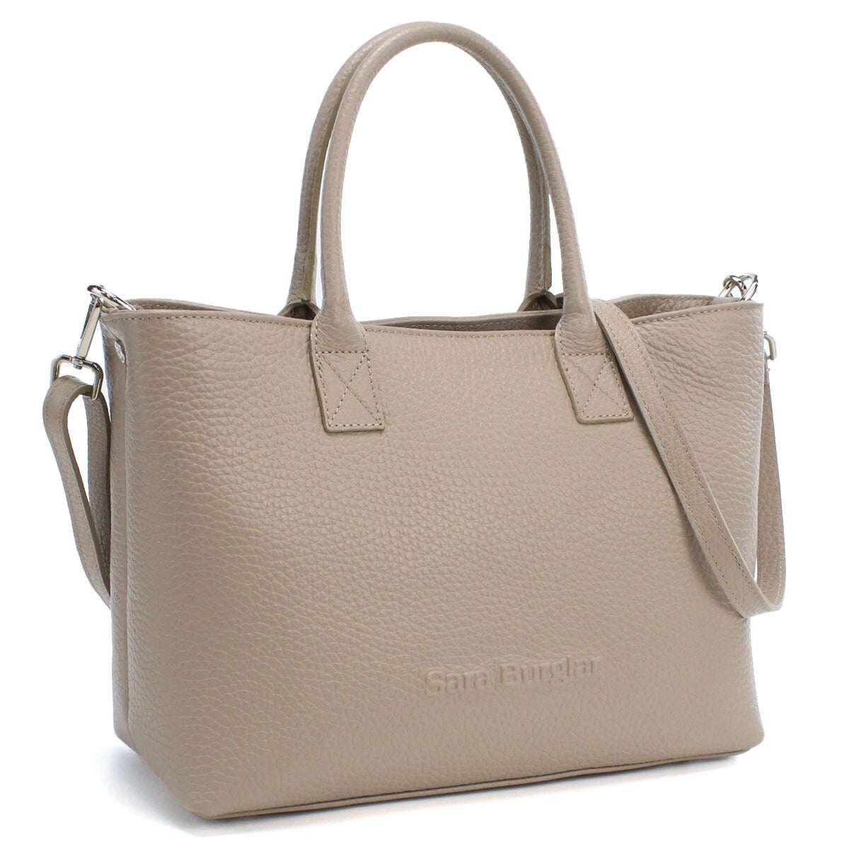 サラバーグラー トートバッグ レディース REGINA BUFALO レザー イタリア 75 TAUPE グレー系 バッグ SBR075021
