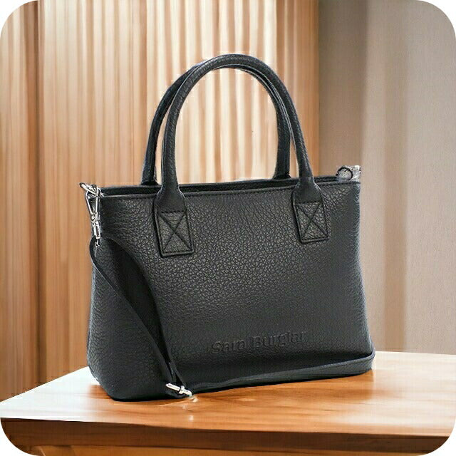 【美品】プラダ　トートバッグ　チェーン　シルバー金具　裏地総柄　レザー　ブロンズ プラダ チェーントートバッグ ナイロン ネイビー シルバー金具