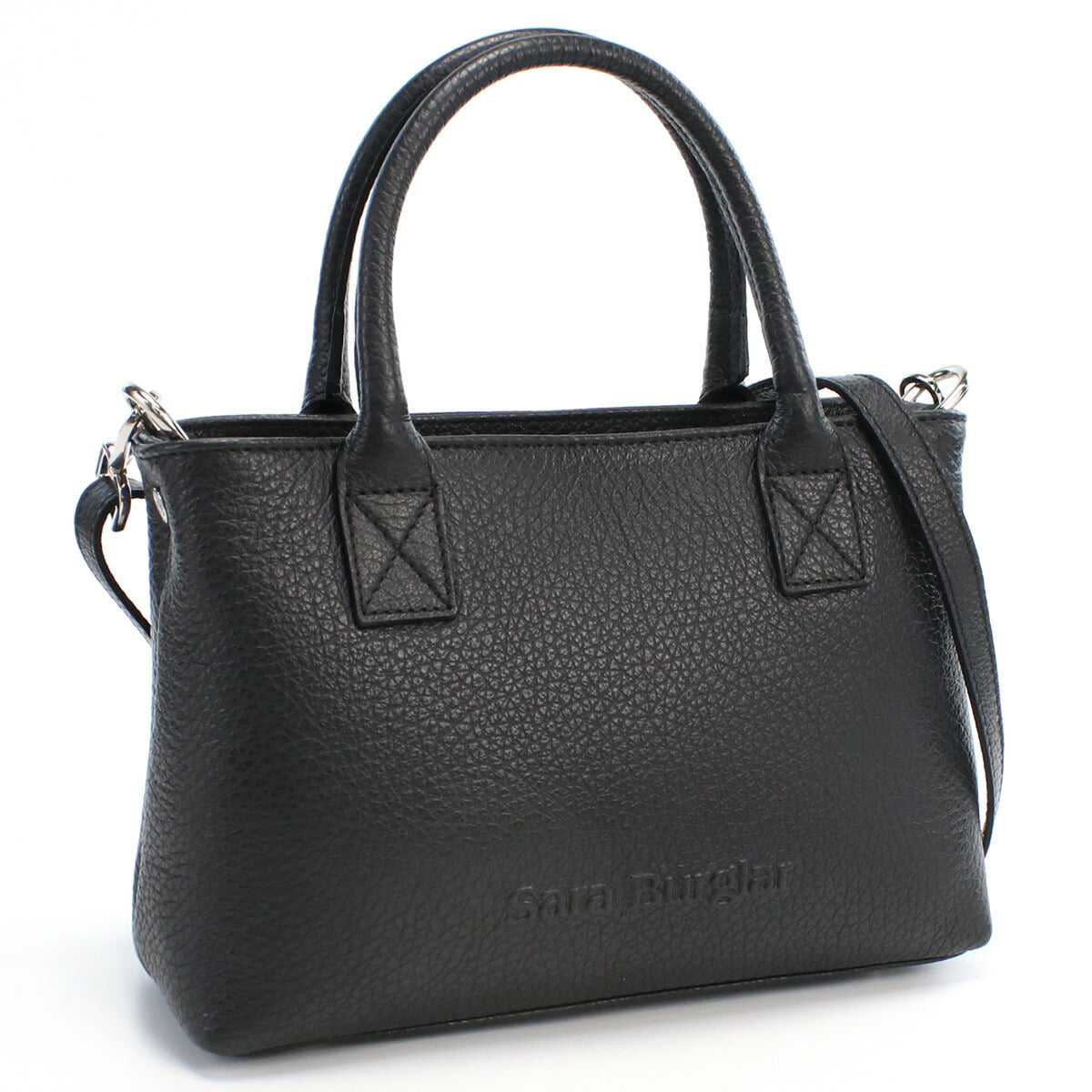 サラバーグラー トートバッグ レディース REGINA BUFALO レザー イタリア 76 NERO ブラック バッグ SBR076011