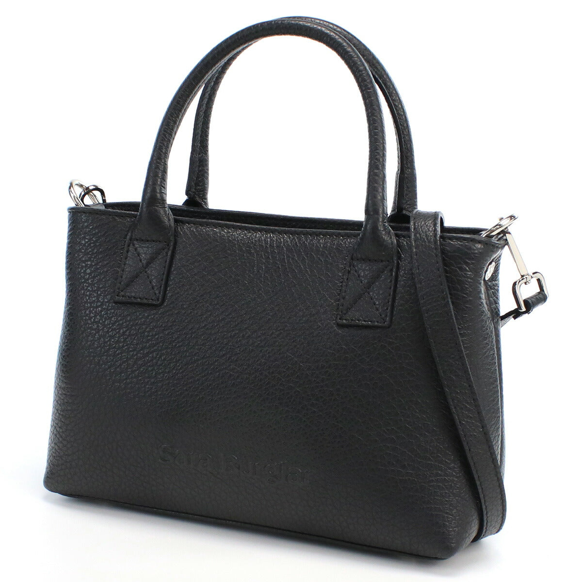 サラバーグラー トートバッグ レディース REGINA BUFALO レザー イタリア 76 NERO ブラック バッグ SBR076011