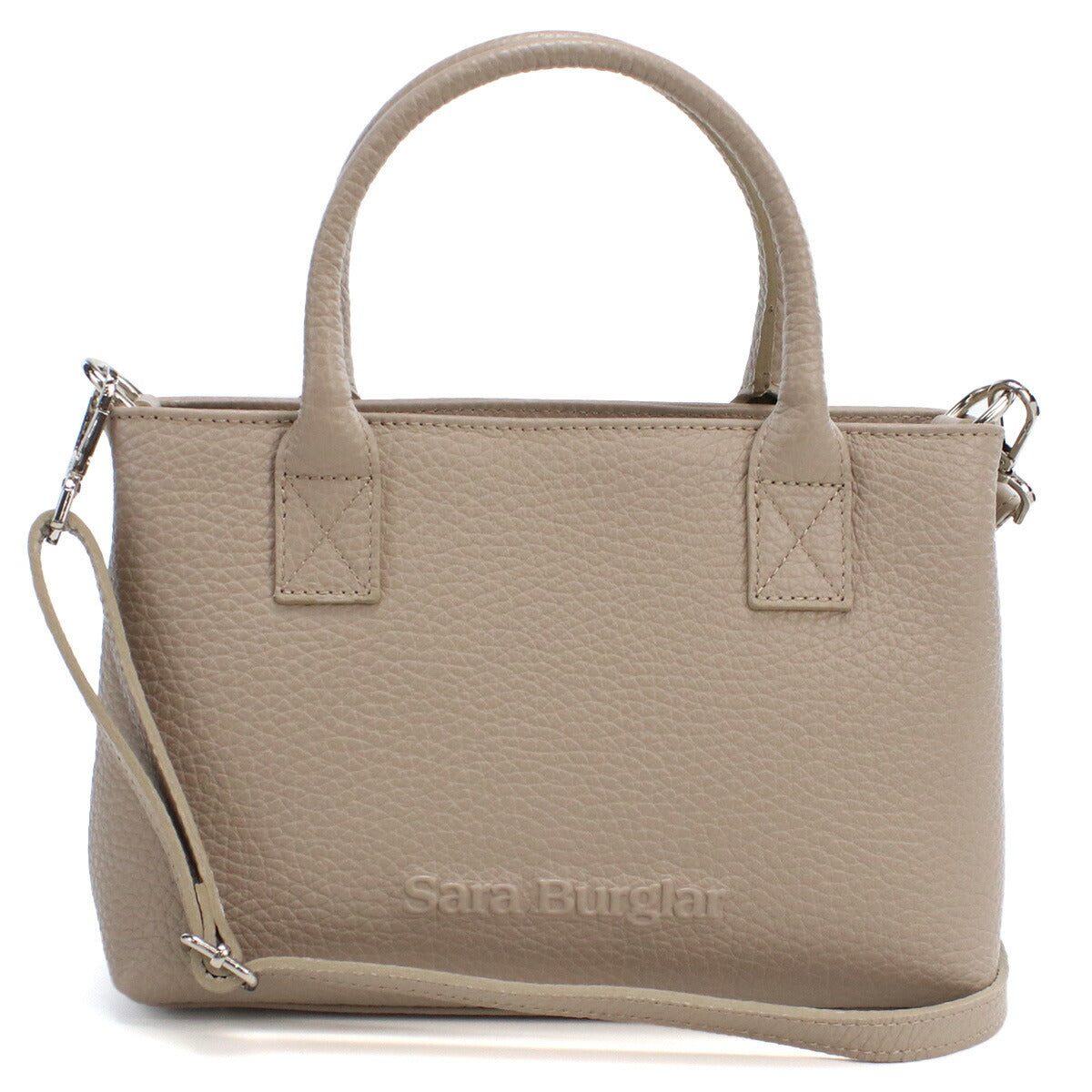 サラバーグラー トートバッグ レディース REGINA BUFALO レザー イタリア 76 TAUPE グレー系 バッグ SBR076021