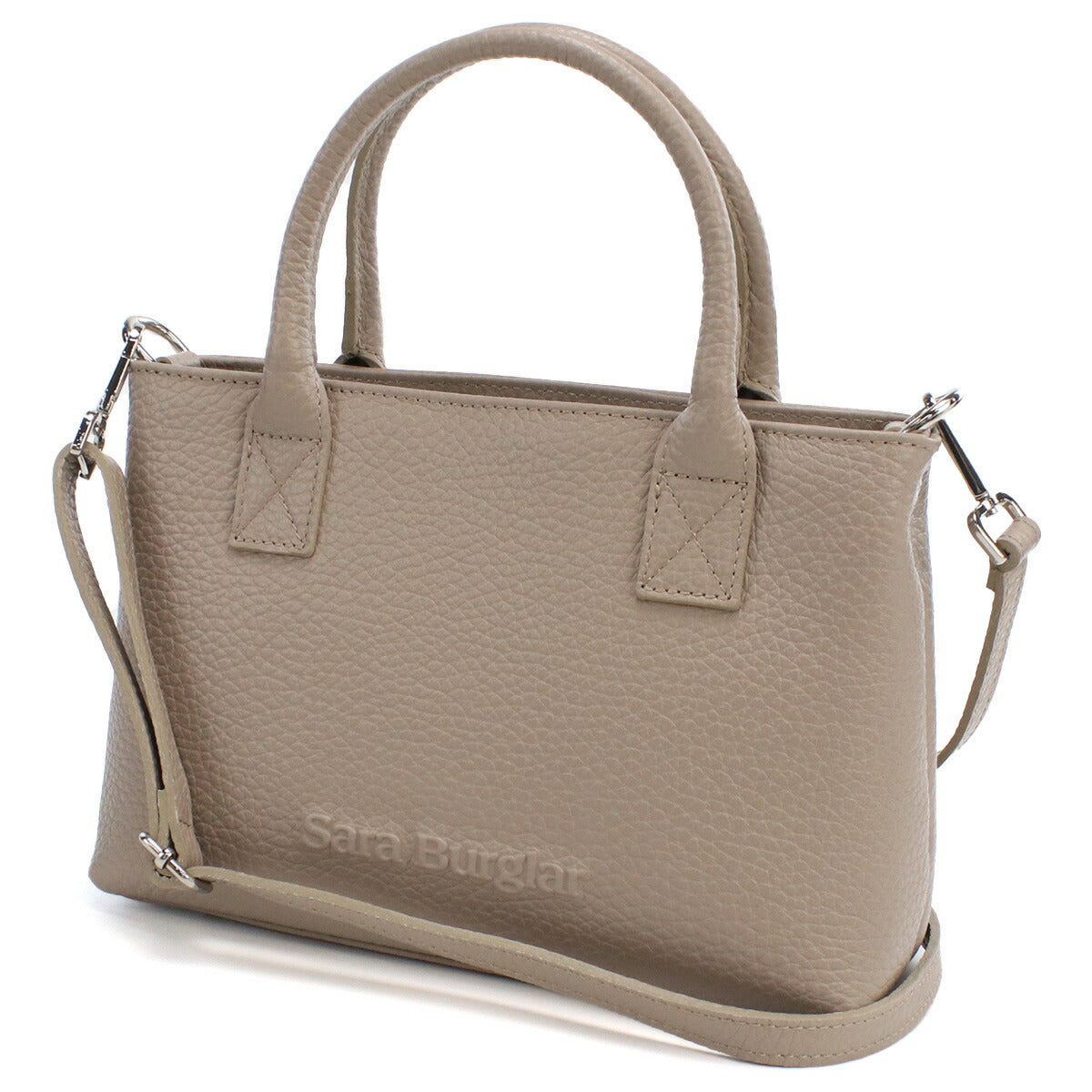 サラバーグラー トートバッグ レディース REGINA BUFALO レザー イタリア 76 TAUPE グレー系 バッグ SBR076021