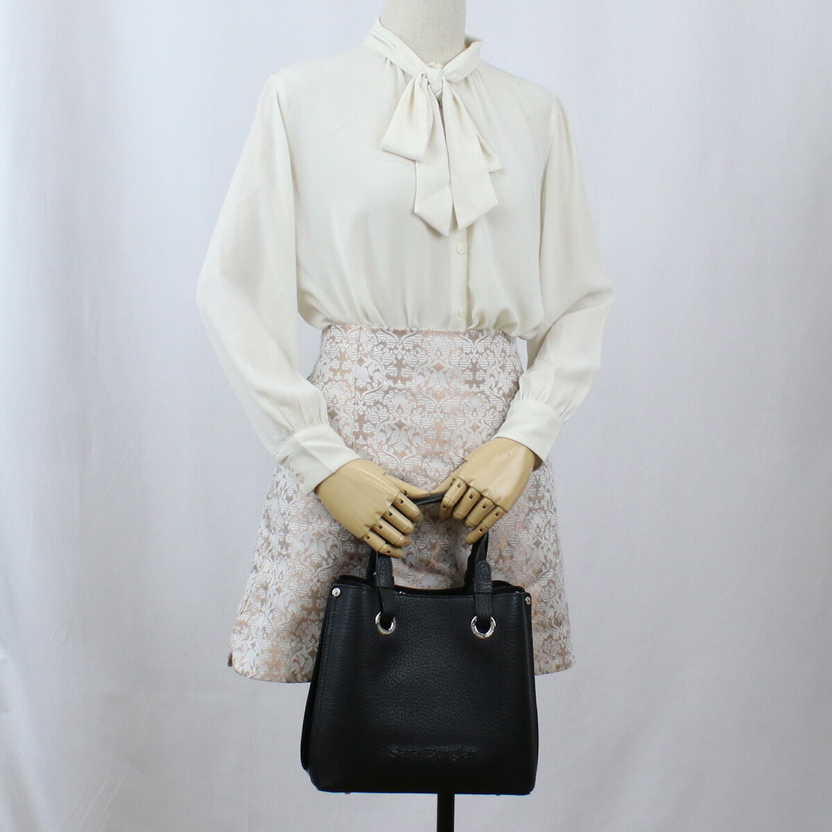 サラバーグラー トートバッグ レディース ASIA BUFALO レザー イタリア 2303 NERO ブラック バッグ SBR2303011