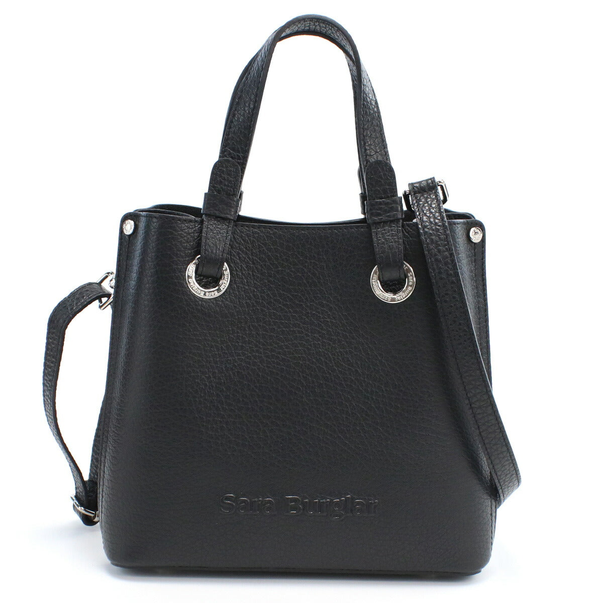 サラバーグラー トートバッグ レディース ASIA BUFALO レザー イタリア 2303 NERO ブラック バッグ SBR2303011