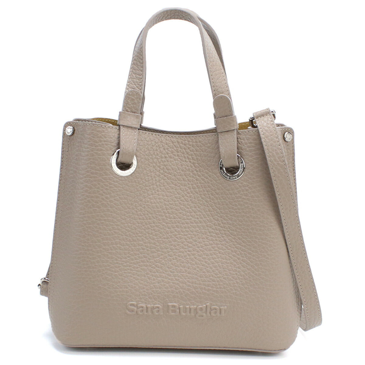 サラバーグラー トートバッグ レディース ASIA BUFALO レザー イタリア 2303 TAUPE グレー系 バッグ SBR2303021