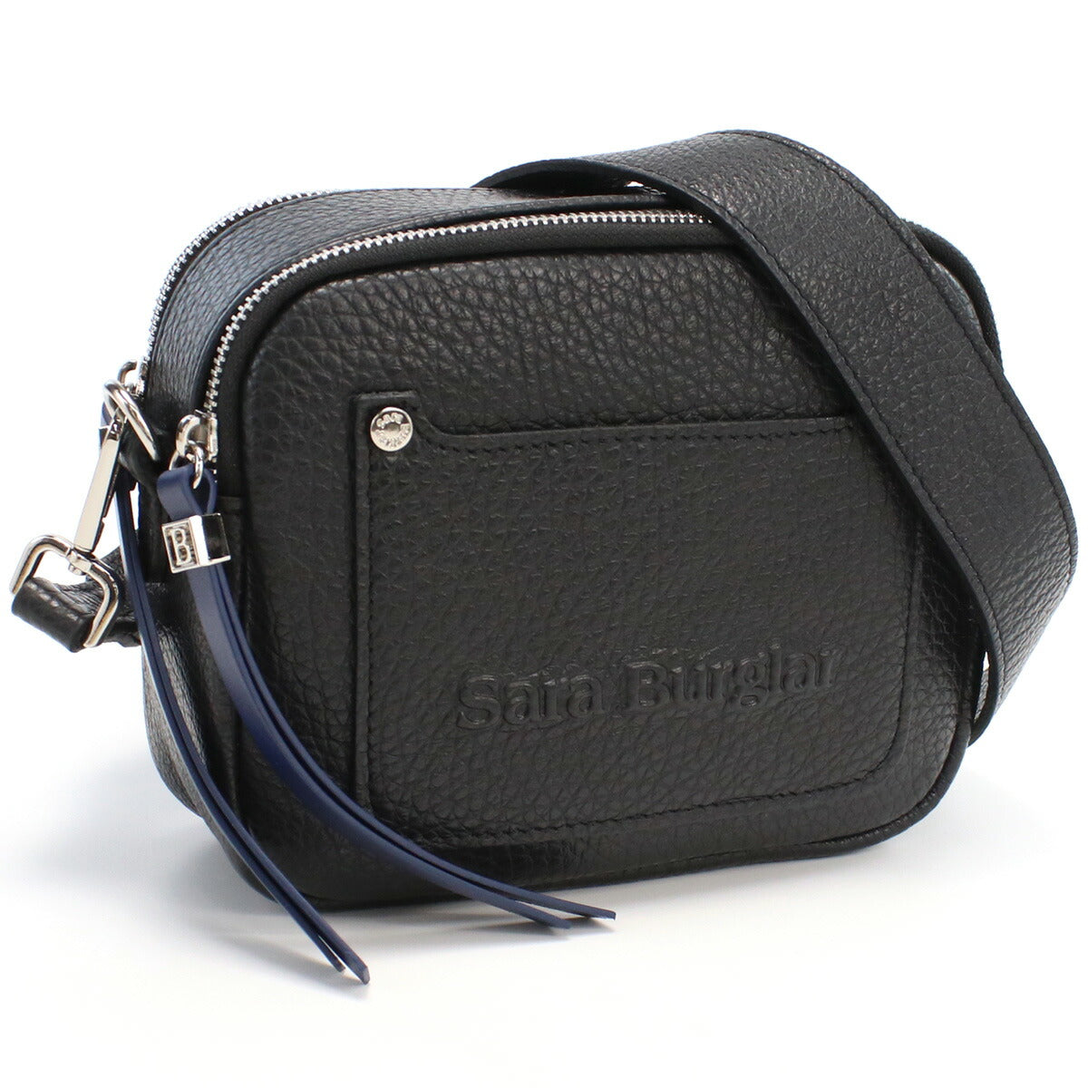 サラバーグラー 斜め掛けショルダーバッグ レディース REGINA BUFALO レザー イタリア 916 NERO ブラック バッグ SBR916011