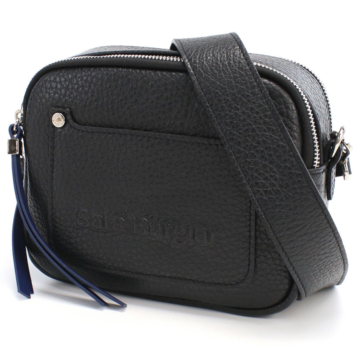 サラバーグラー 斜め掛けショルダーバッグ レディース REGINA BUFALO レザー イタリア 916 NERO ブラック バッグ SBR916011