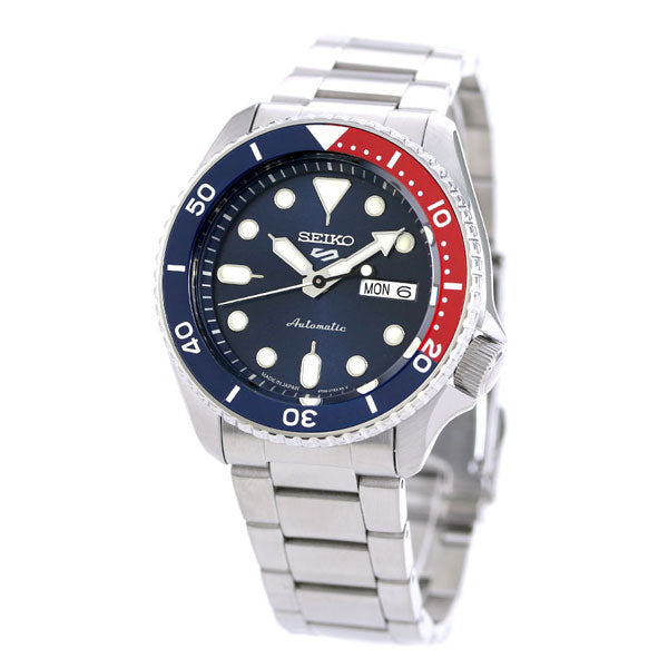 Seiko 5 Sports在日本自动机械有限型男士手表品牌SKX系列SBSA003 SKX Seiko Seiko Sports Navy SBSA003