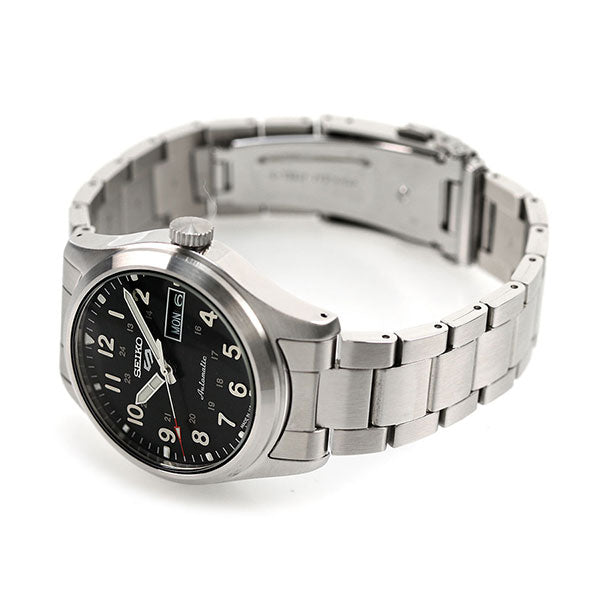 Seiko 5 Sports Made in Japan Automatic Mechanical Limited Model Field Series SBSA111 SEIKO Sports Style Black Watch Brand Men&