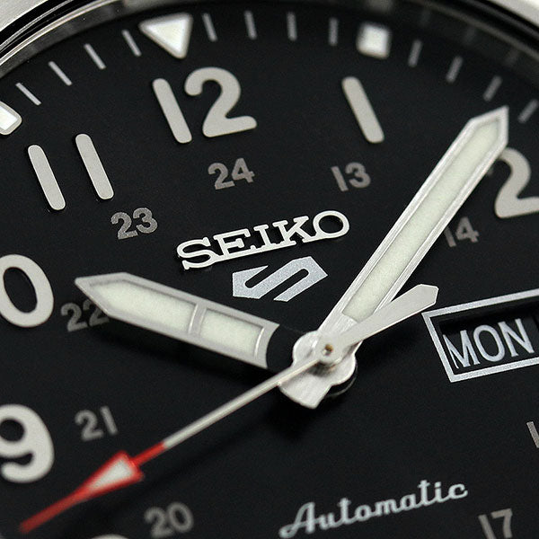 Seiko 5 Sports Made in Japan Automatic Mechanical Limited Model Field Series SBSA111 SEIKO Sports Style Black Watch Brand Men&