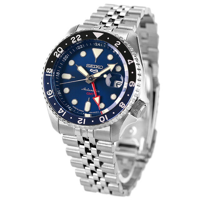 Seiko 5 Sports Limited Model SKX系列GMT型号自动机械手表品牌SBSC003 SEIKO BLUE BLUE BATMAN BATMAN SBSC003