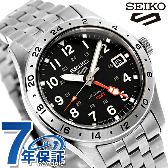 Seiko 5 Sports Field GMT Sports Style Automatic Watch Brand Men&