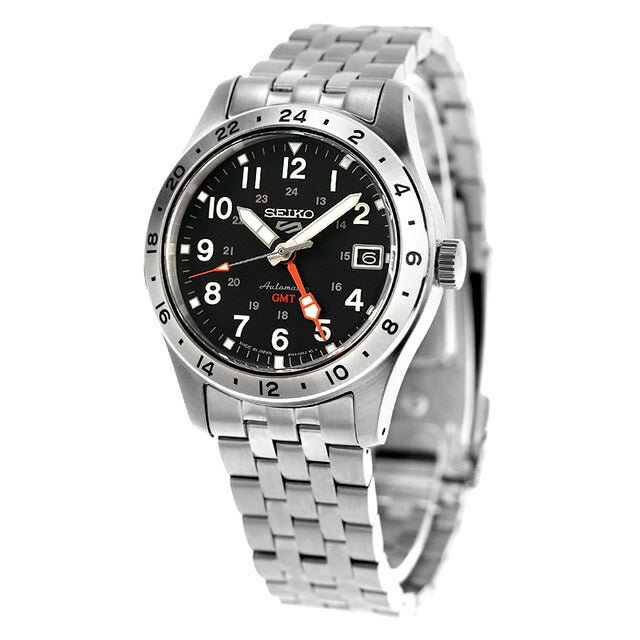 Seiko 5 Sports Field GMT Sports Style Automatic Watch Brand Men&