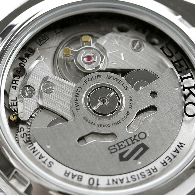 Seiko 5 Sports SKX系列GMT自动观看品牌男士精工5 Sports SBSC017模拟银在日本制造SBSC017