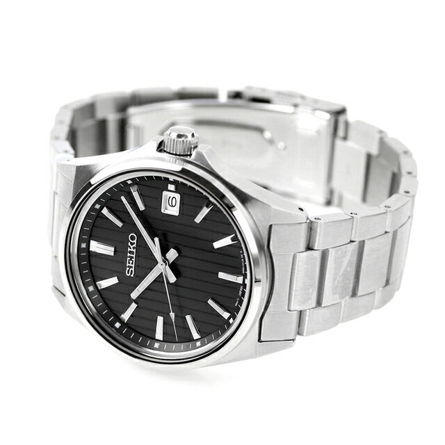 精子选择石英观看品牌男士有限模型Seiko SBTH005模拟黑色SBTH005