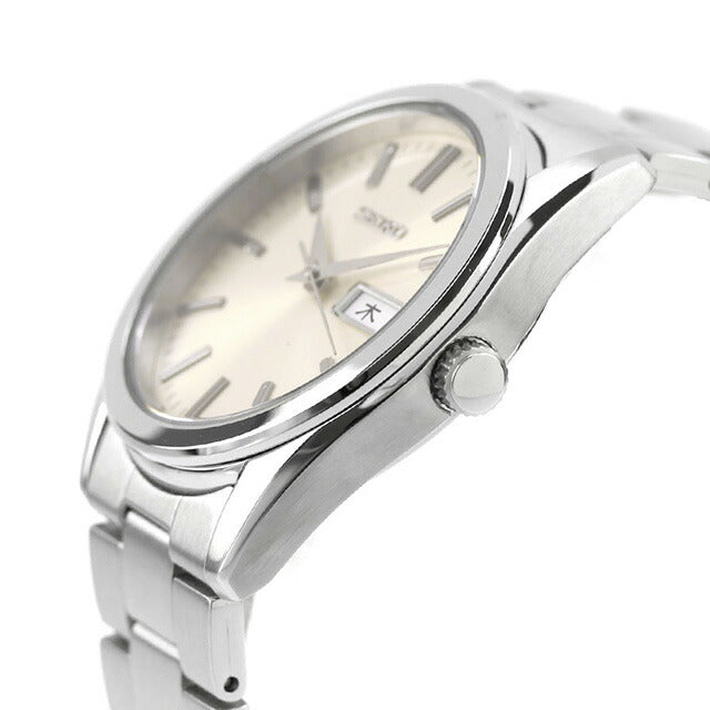 セイコーセレクション メンズ アナログクオーツ デイデイトSシリーズ クオーツ 腕時計 ブランド メンズ SEIKO SELECTION SBTH007 アナログ アイボリー SBTH007